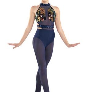 Revolution Navy and Gold Performance Outfit
